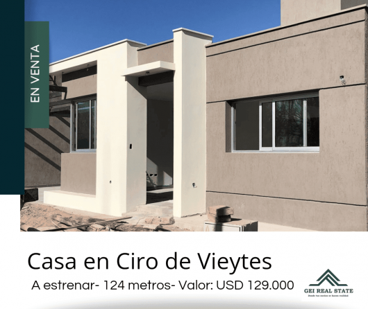 Casa a estrenar en barrio ciro de vieytes