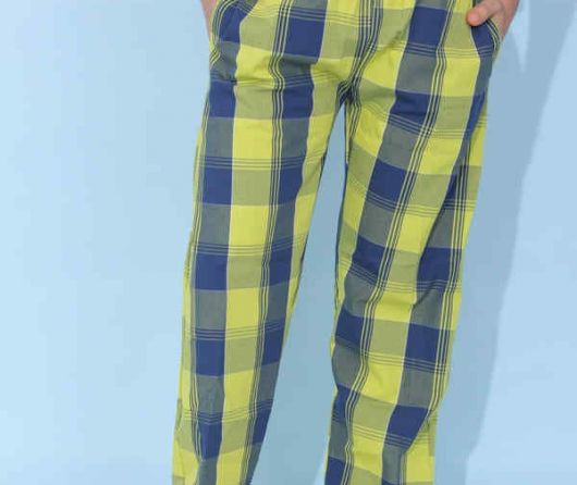 art 525 - pantalón pijamas hombre maxime tela a cuadros